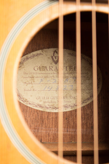 Guild F-20NT Flat Top Acoustic Guitar (1961)