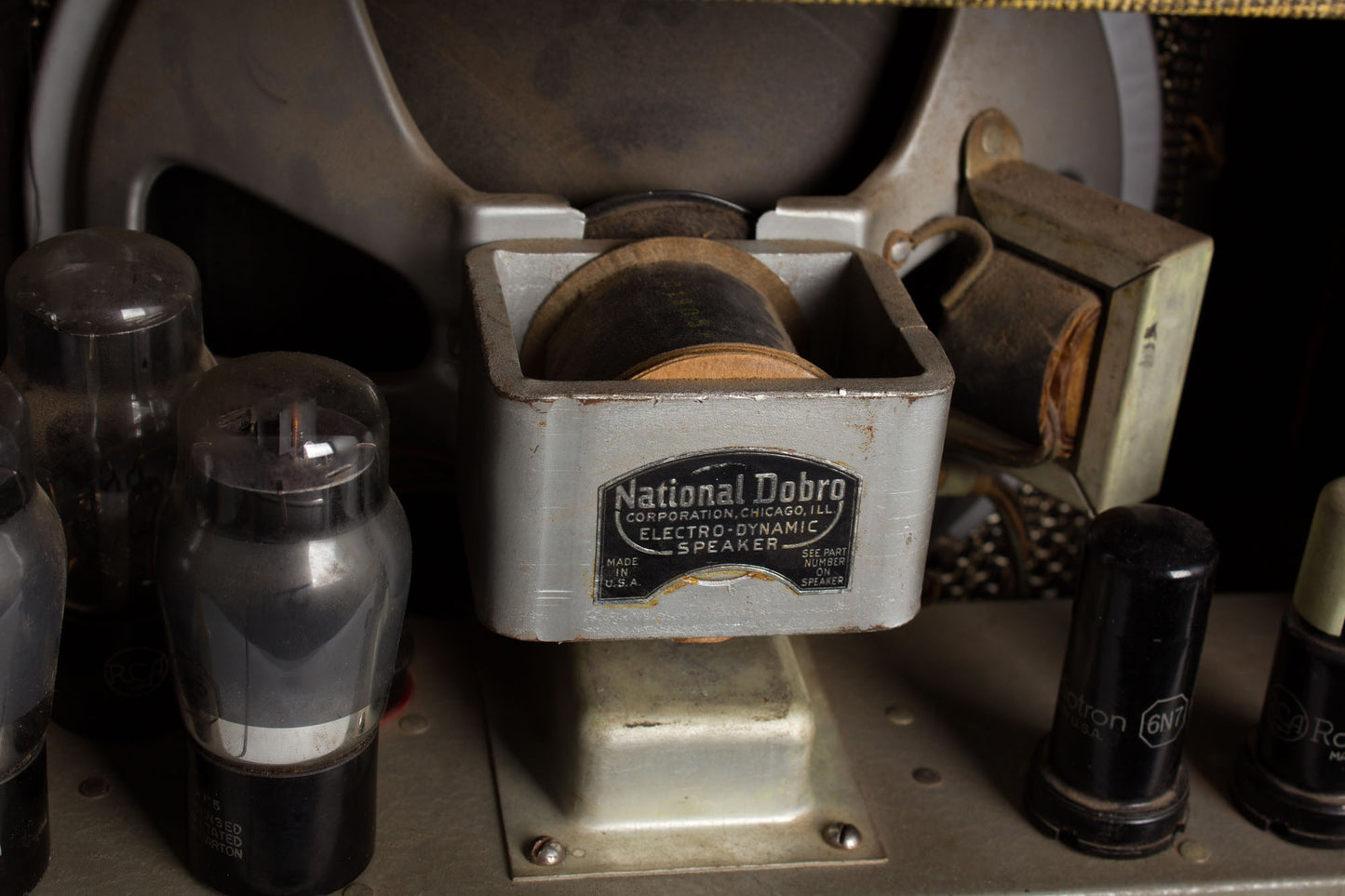 National-Dobro Supro Model 50 Tube Amplifier (1940)