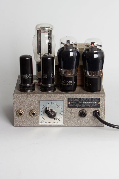 National-Dobro Model C Tube Amplifier (1938)