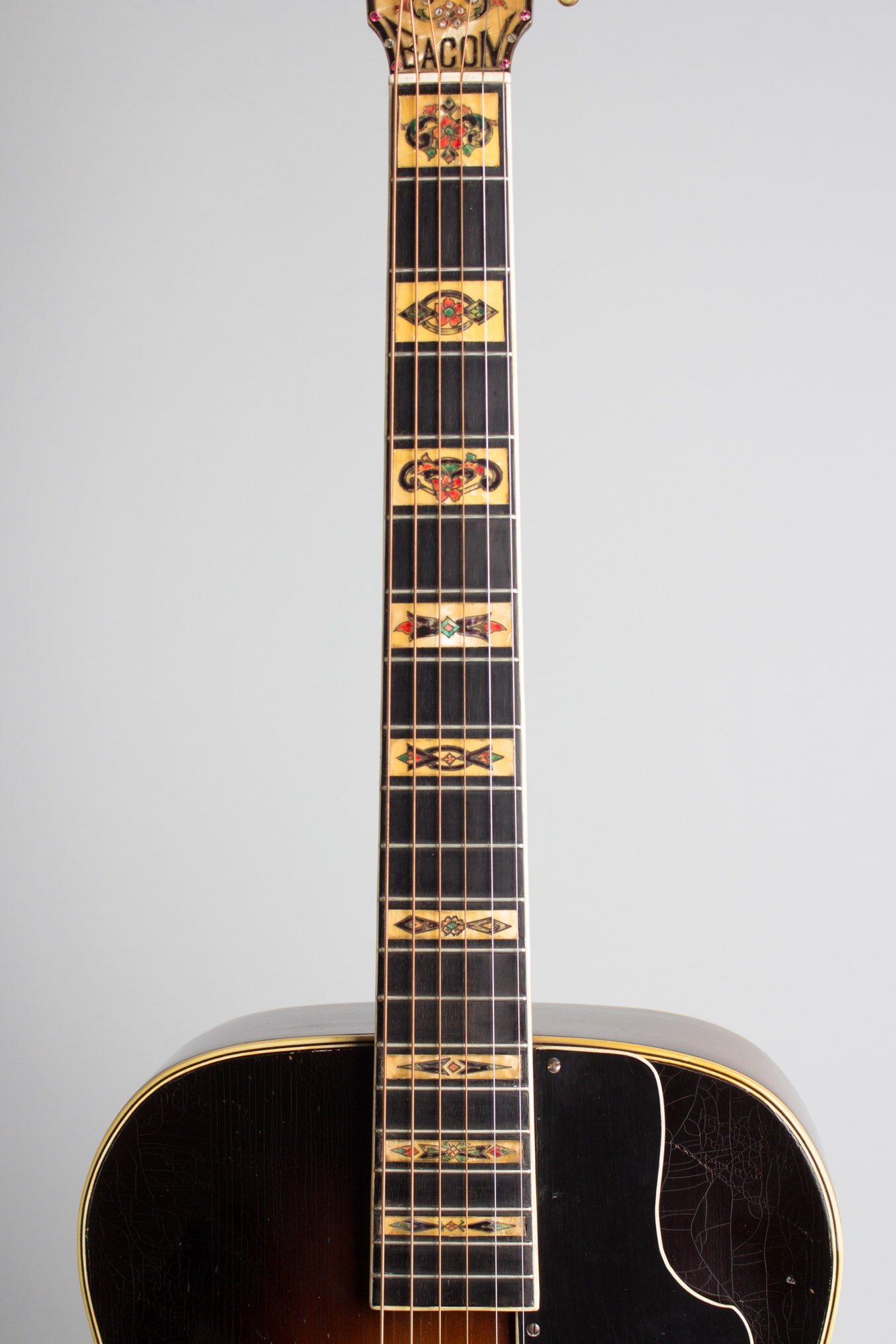 Bacon & Day Ne Plus Ultra Troubadour Model 3R Arch Top Acoustic Guitar (1933)