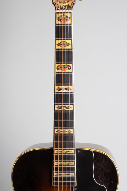 Bacon & Day Ne Plus Ultra Troubadour Model 3R Arch Top Acoustic Guitar (1933)