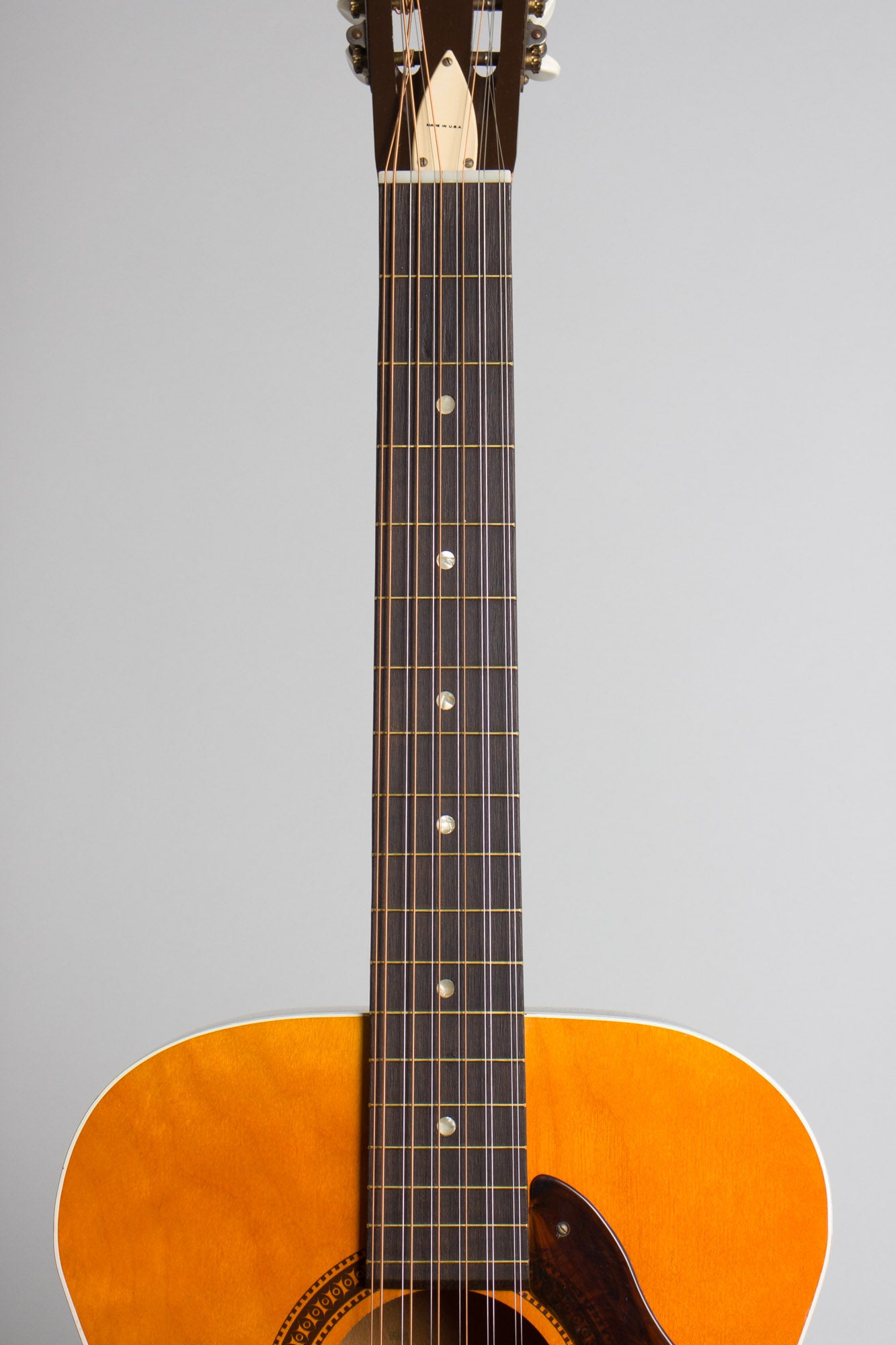 Harmony Silvertone Model 1227 12 String Flat Top Acoustic Guitar (1972)