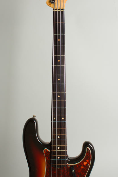 Fender Precision Bass Solid Body Electric Bass Guitar (1962)