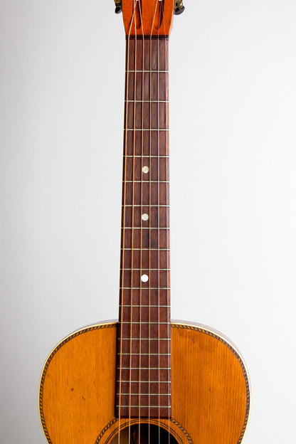 Harmony Oak Flat Top Acoustic Guitar (1920s)