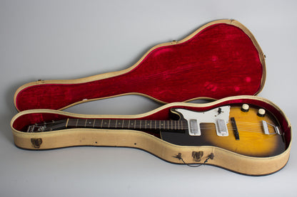 Harmony Stratotone Mars H-46 Thinline Hollow Body Electric Guitar (1959)