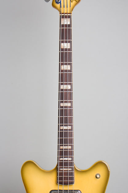 Fender Coronado Bass II Antigua Hollow Body Electric Bass Guitar (1968)