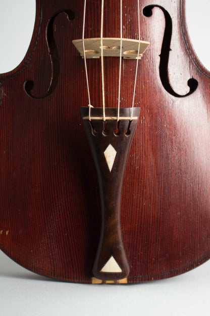 unknown 19th Century New England Folk Fiddle