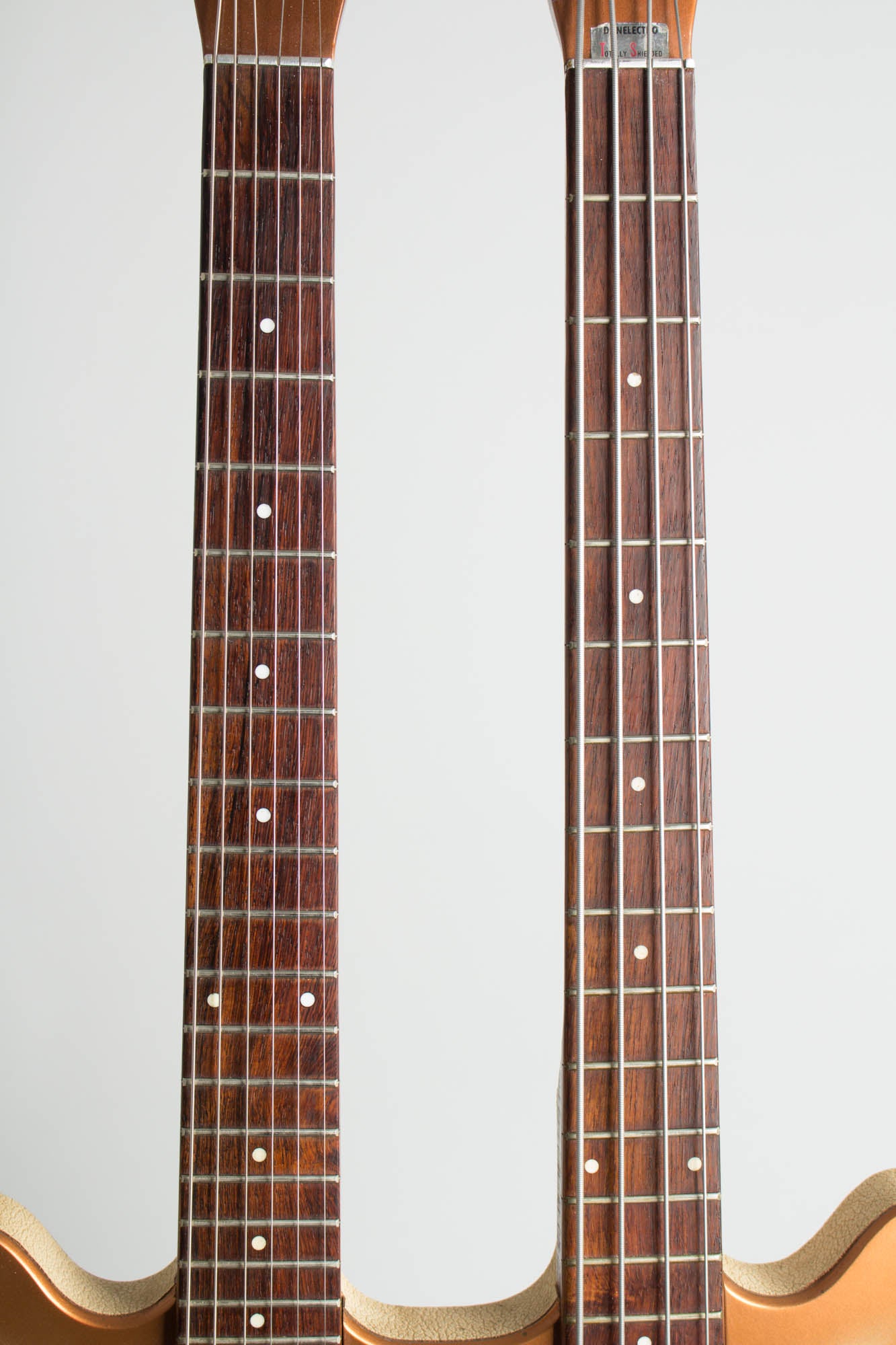 Danelectro Doubleneck Model 3923 Semi-Hollow Body Electric Guitar (1964)