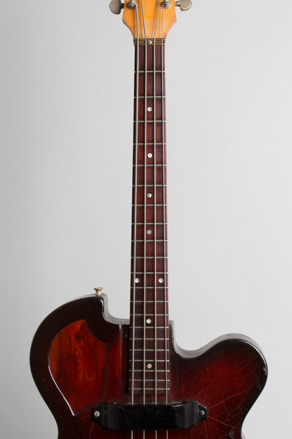 Dopyera Brothers DB Original Prototype Hollow Body Electric Bass Guitar (1959)