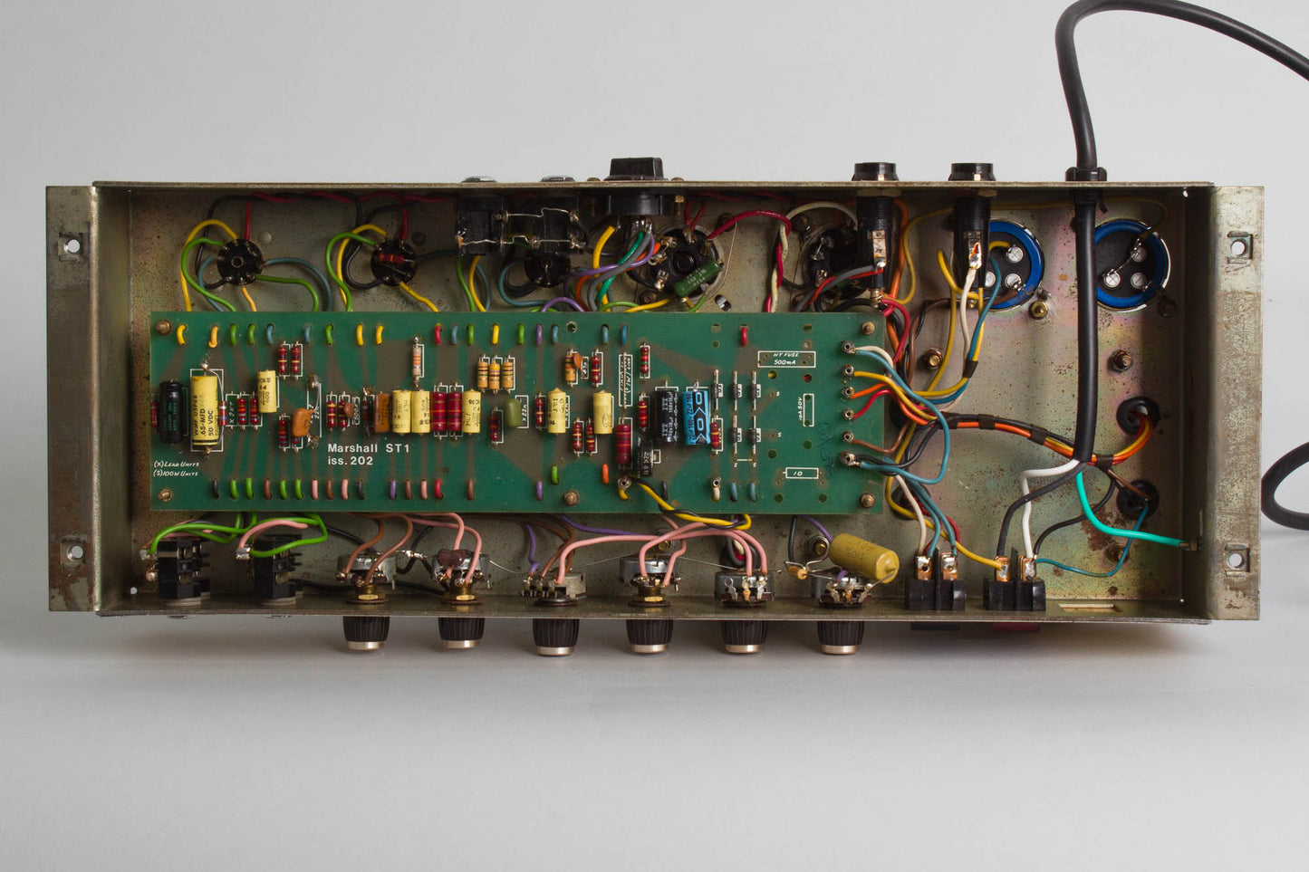Marshall JMP Model 1987/2187 Lead MKII 50 Watt Tube Full Stack Amplifier (1977)