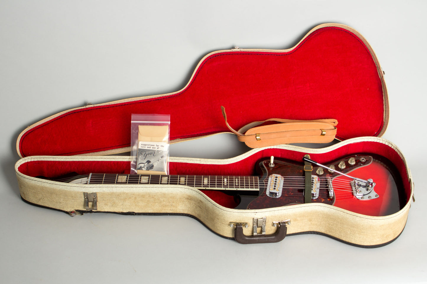 Harmony Silhouette H-19 Solid Body Electric Guitar (1965)