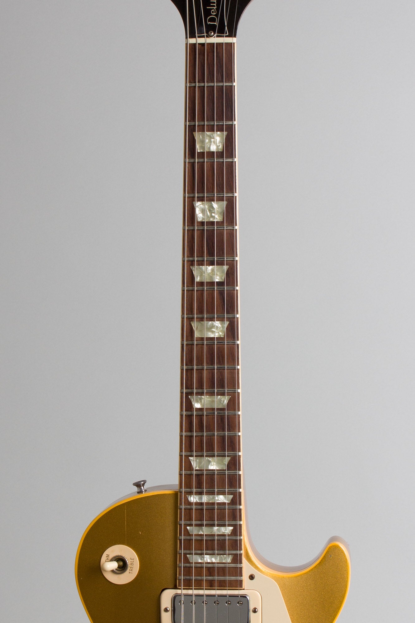 Gibson Les Paul Deluxe Solid Body Electric Guitar (1973)
