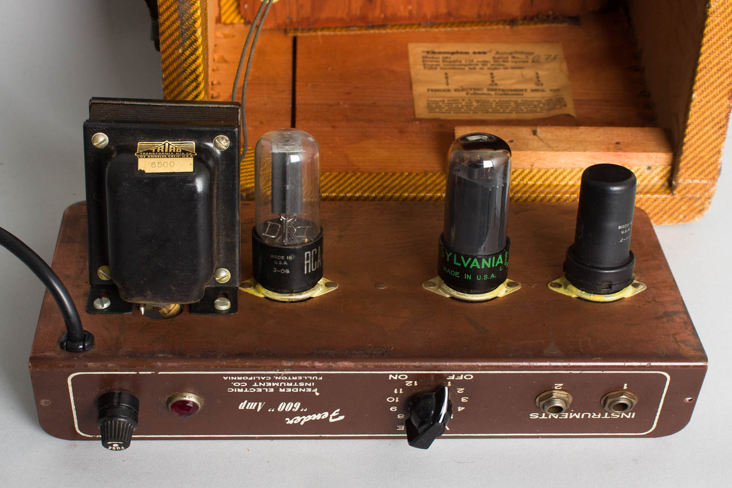 Fender Champion 600 Model 5B1 Tube Amplifier (1953)
