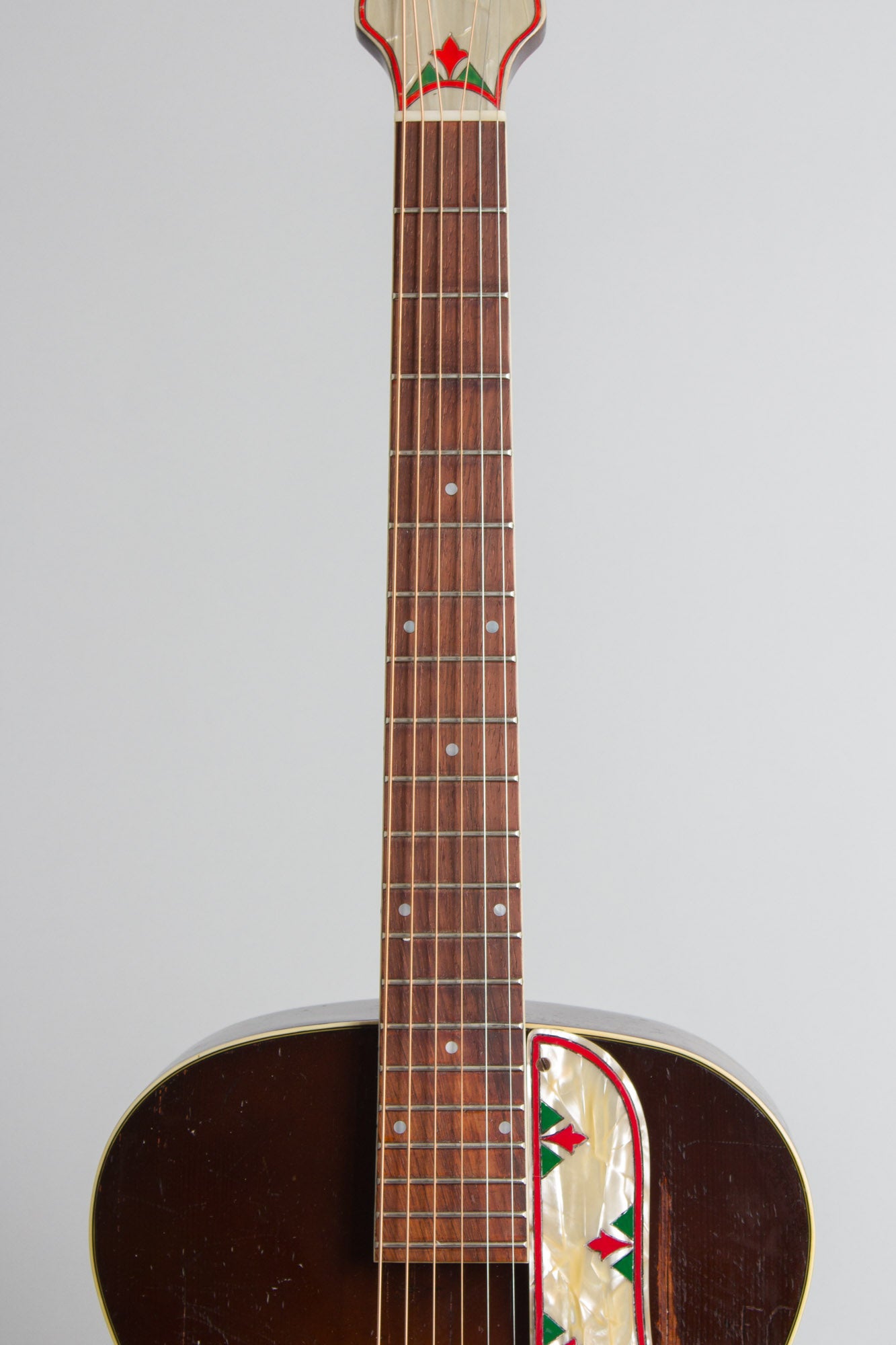 Harmony S.S. Stewart Model 1286 Arch Top Acoustic Guitar (1938)