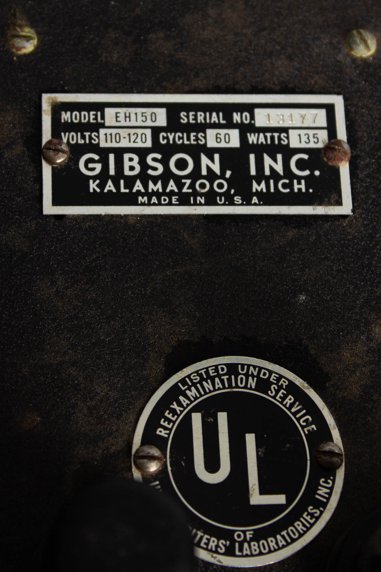 Gibson EH-150 Tube Amplifier (1939)