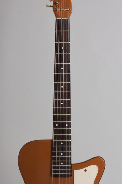 Danelectro Silvertone Model 1417L Semi-Hollow Body Electric Guitar (1959)
