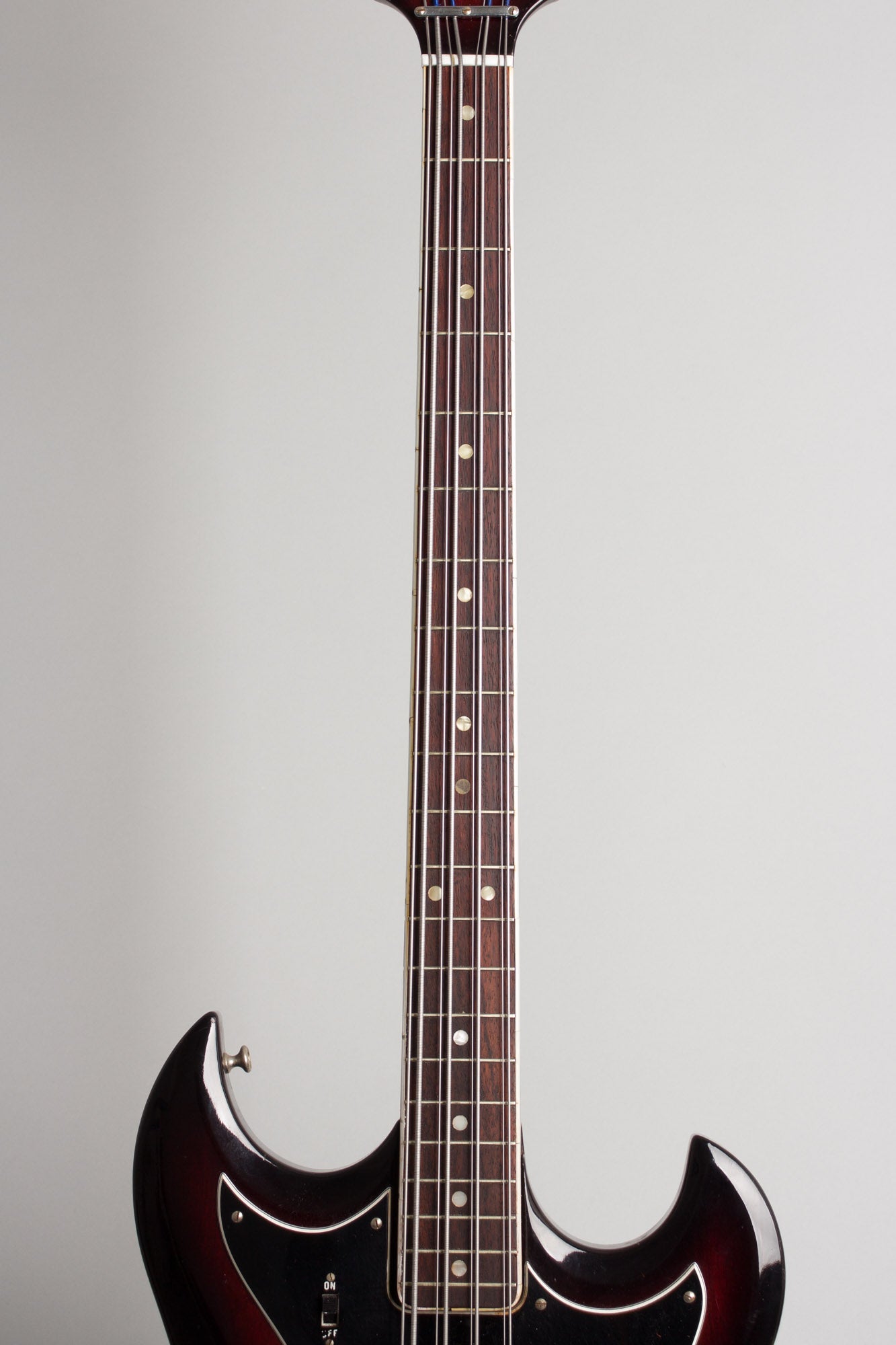 Hagstrom H-8 8-String Bass Solid Body Electric Bass Guitar (1968)