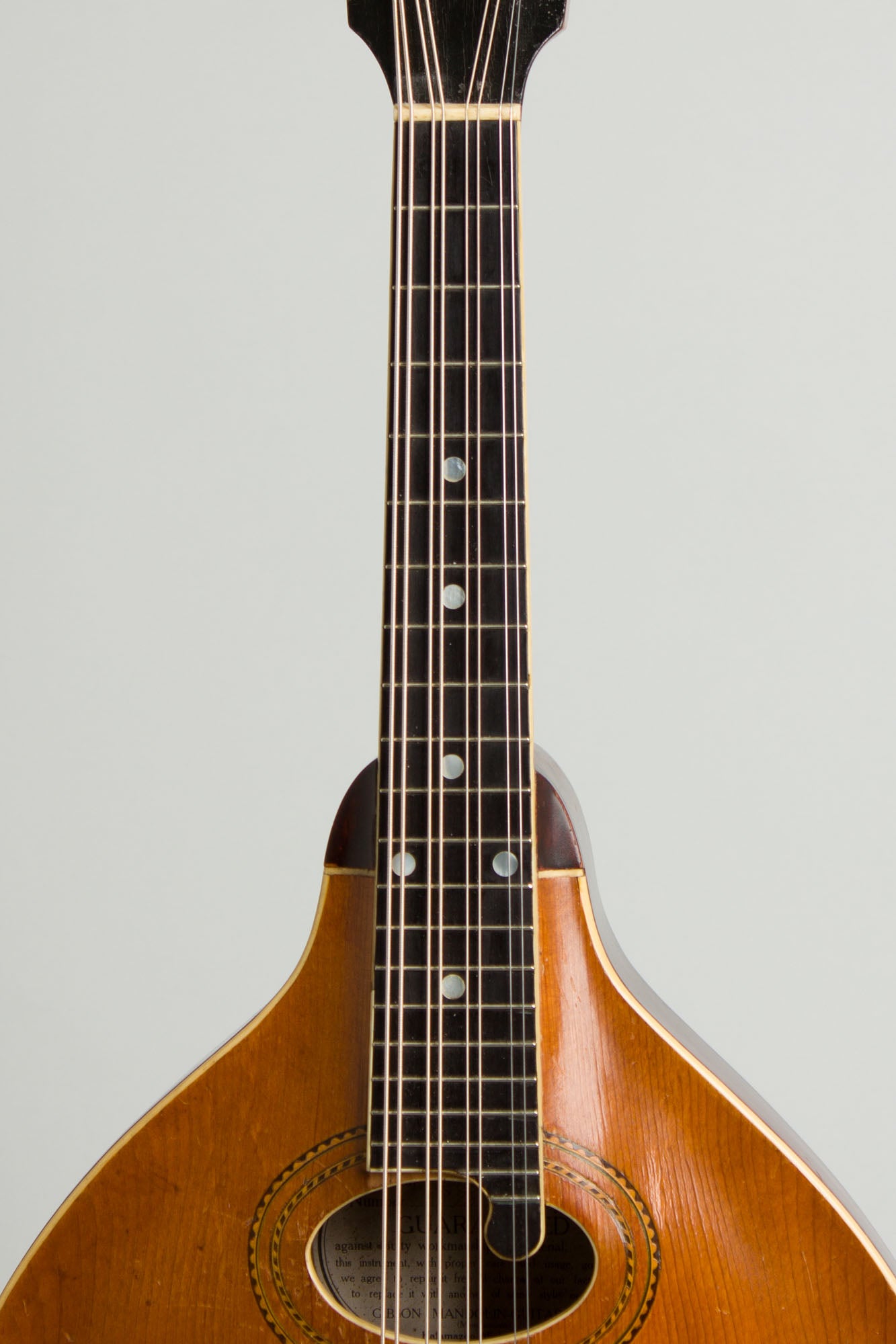 Gibson Style H-1 Carved Top Mandola (1910)