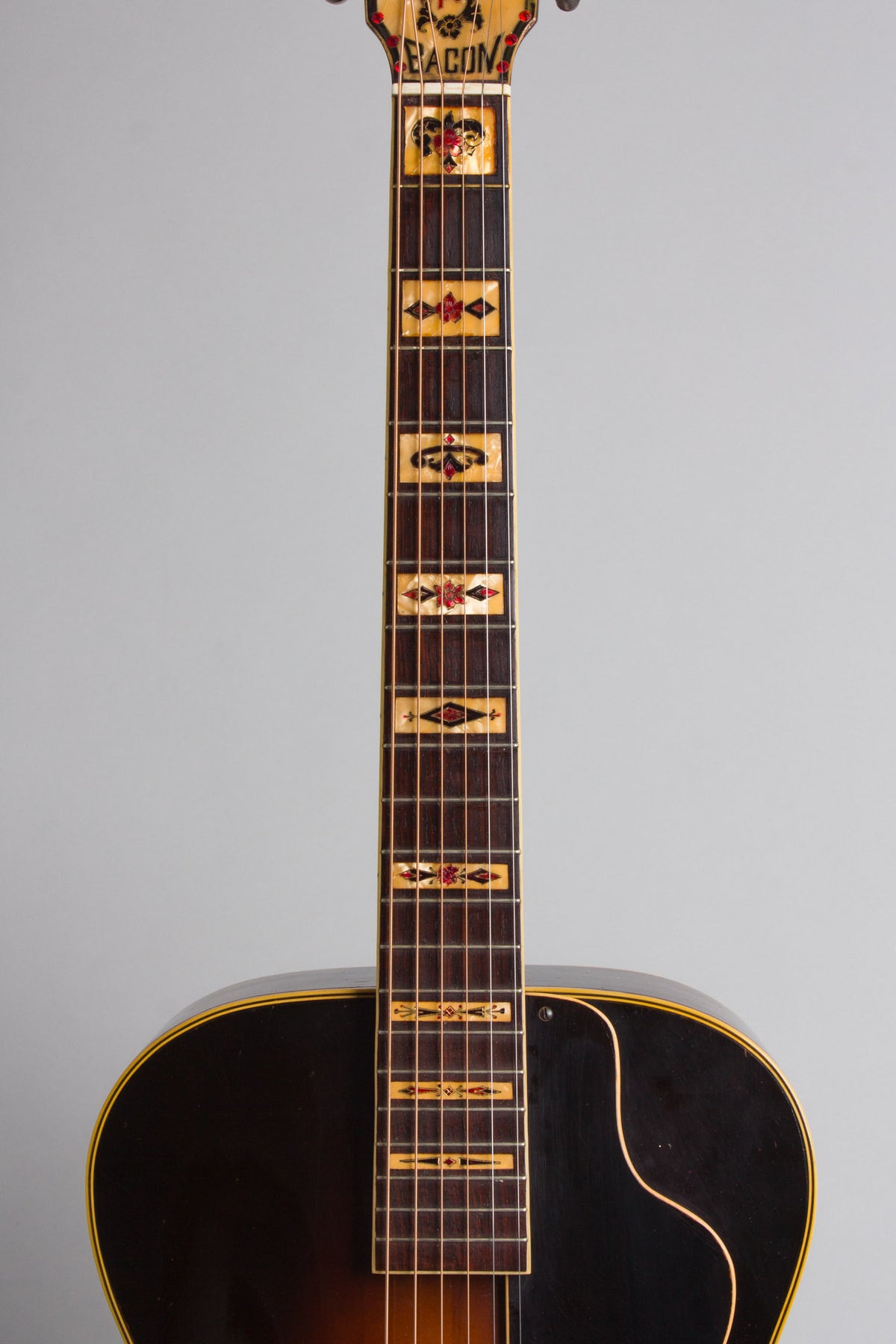 Bacon & Day Ne Plus Ultra Troubadour Model 2M Arch Top Acoustic Guitar (1934)