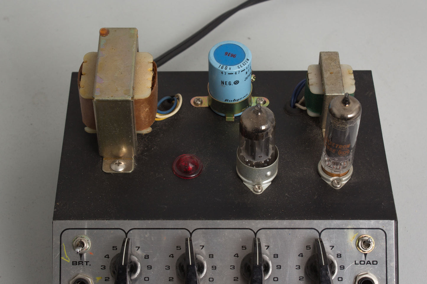MTI Tubes Owned and Used by Tom Verlaine Overdrive Effect (1980)