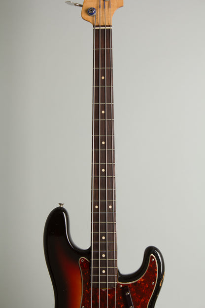 Fender Precision Bass Solid Body Electric Bass Guitar (1963)