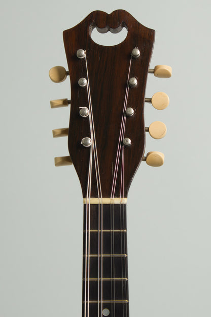 R. A. Mango Flat Back, Bent Top Mandolin (1932)