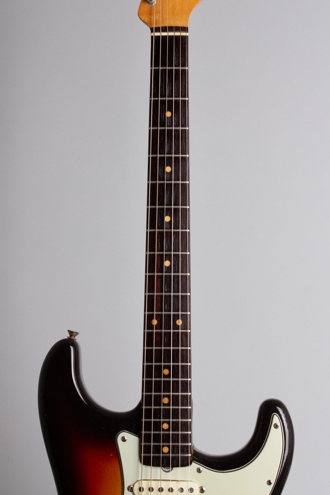 Fender Stratocaster Non-Tremolo Solid Body Electric Guitar (1962)