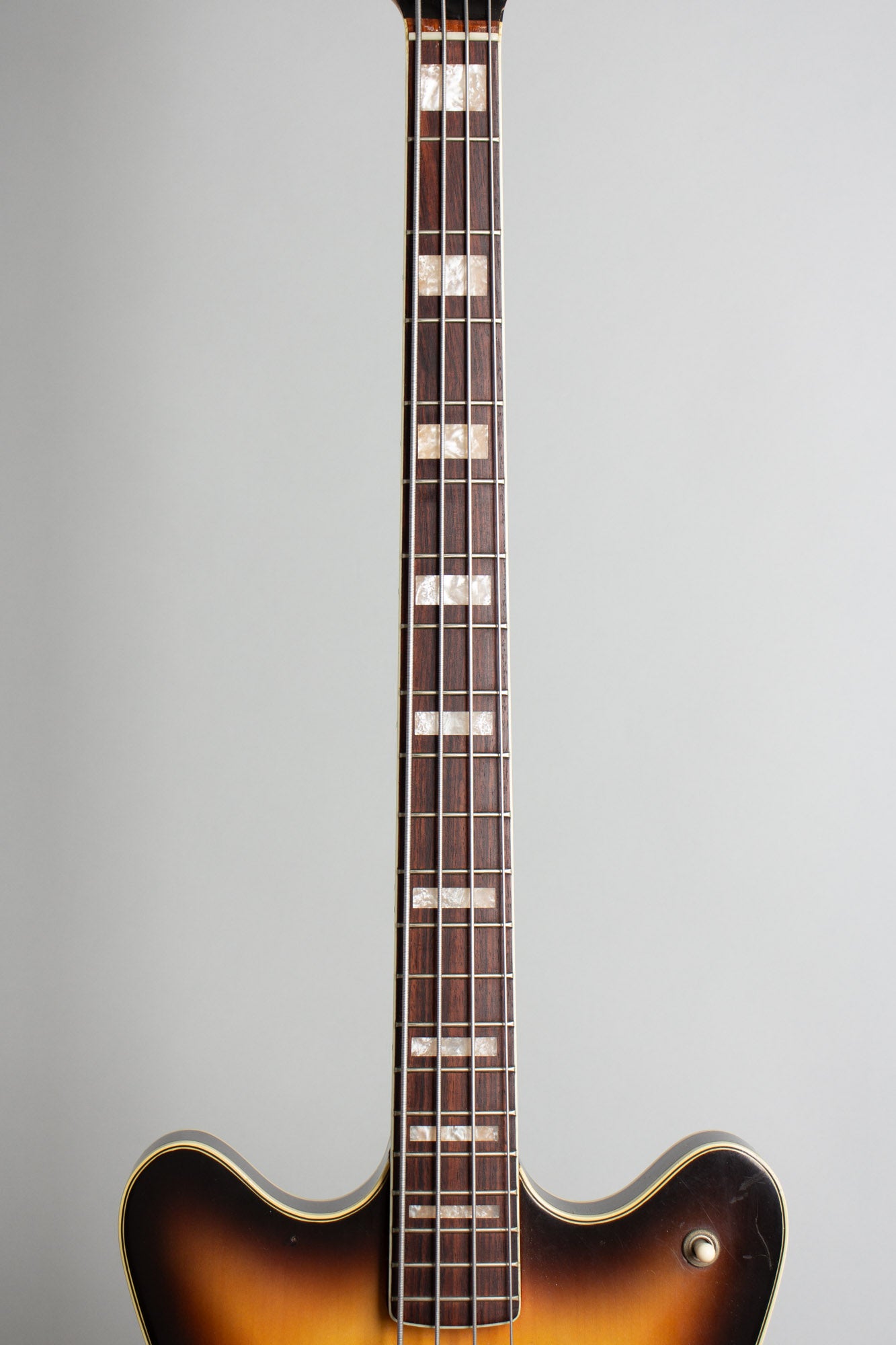 Fender Coronado Bass II Hollow Body Electric Bass Guitar (1967)