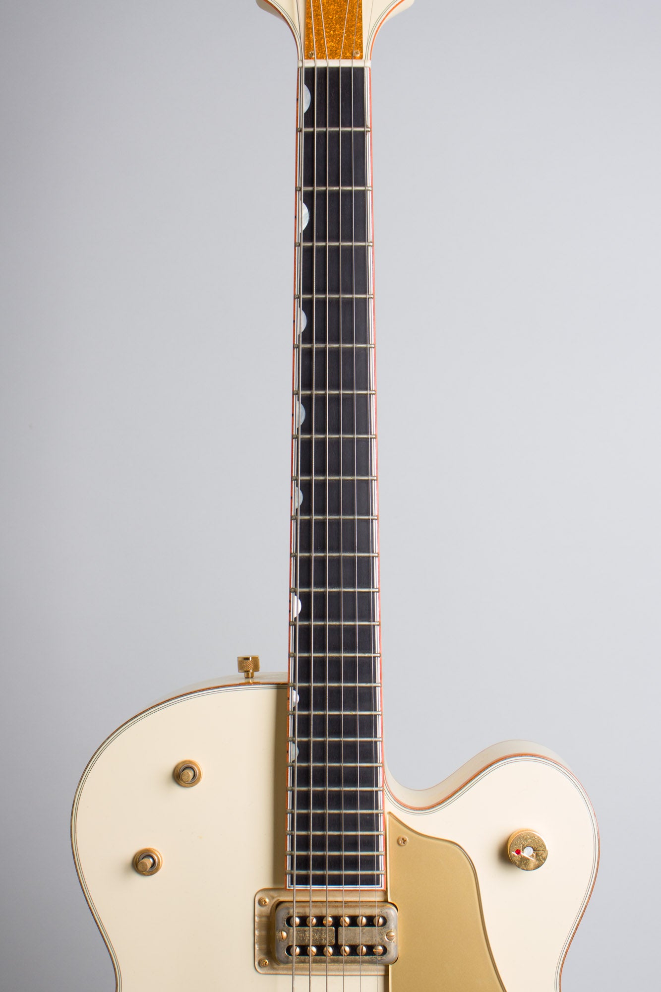 Gretsch G-6136T LTV White Falcon Owned and used by Alexz Johnson Arch Top Hollow Body Electric Guitar (2013)