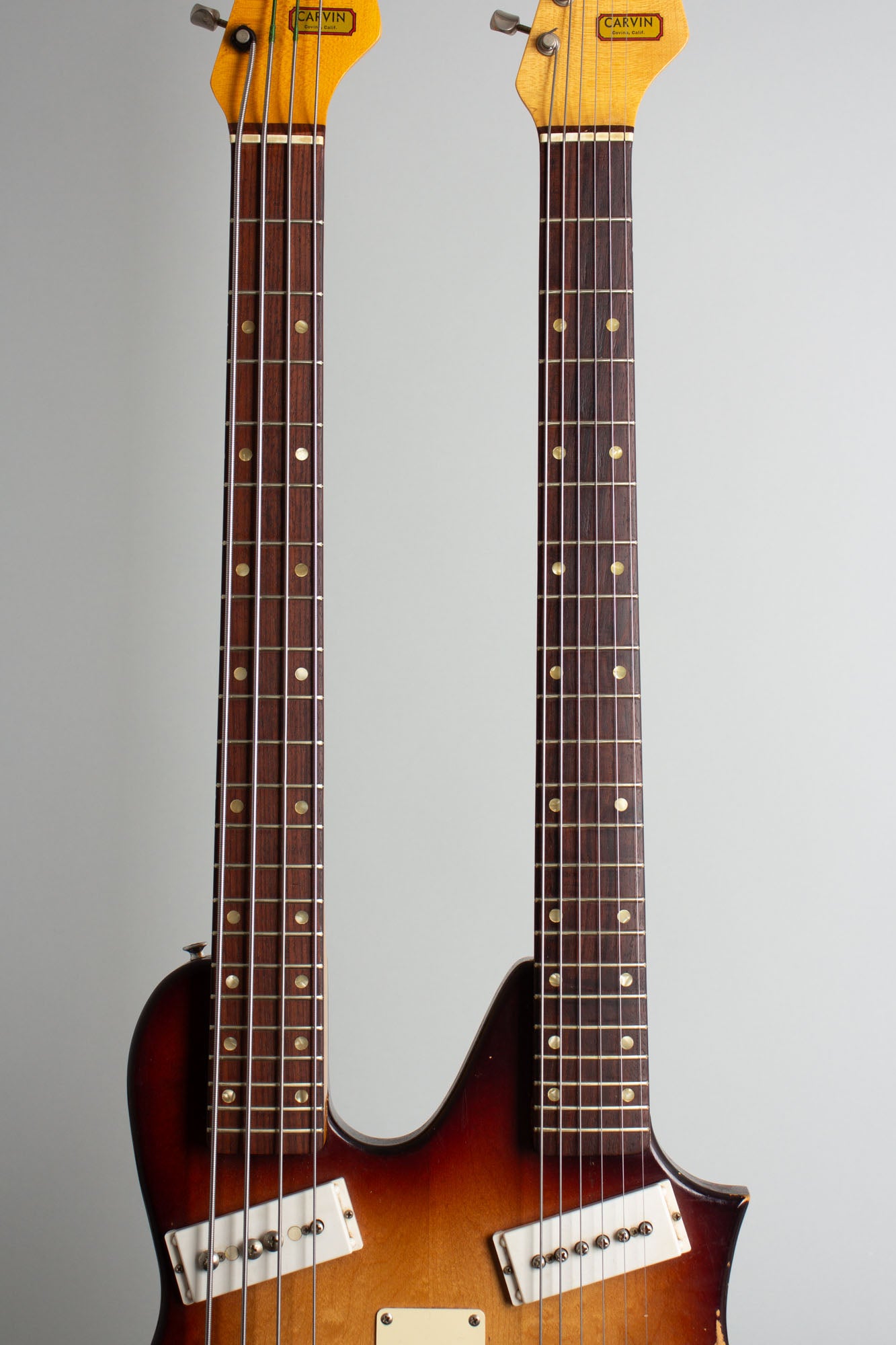 Carvin #4 BS Double Neck Bass & Guitar Solid Body Electric Guitar (1966)