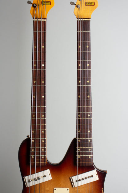 Carvin #4 BS Double Neck Bass & Guitar Solid Body Electric Guitar (1966)
