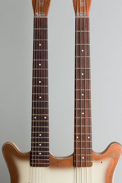 Danelectro Doubleneck Model 3923 Semi-Hollow Body Electric Guitar (1964)