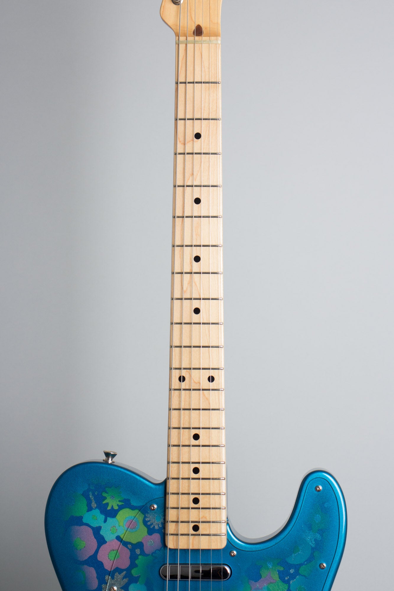 Fender Blue Floral Telecaster Solid Body Electric Guitar (2017)