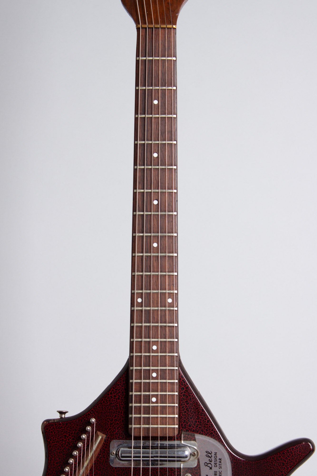 Danelectro Coral Vincent Bell Sitar Semi-Hollow Body Electric Guitar (1968)
