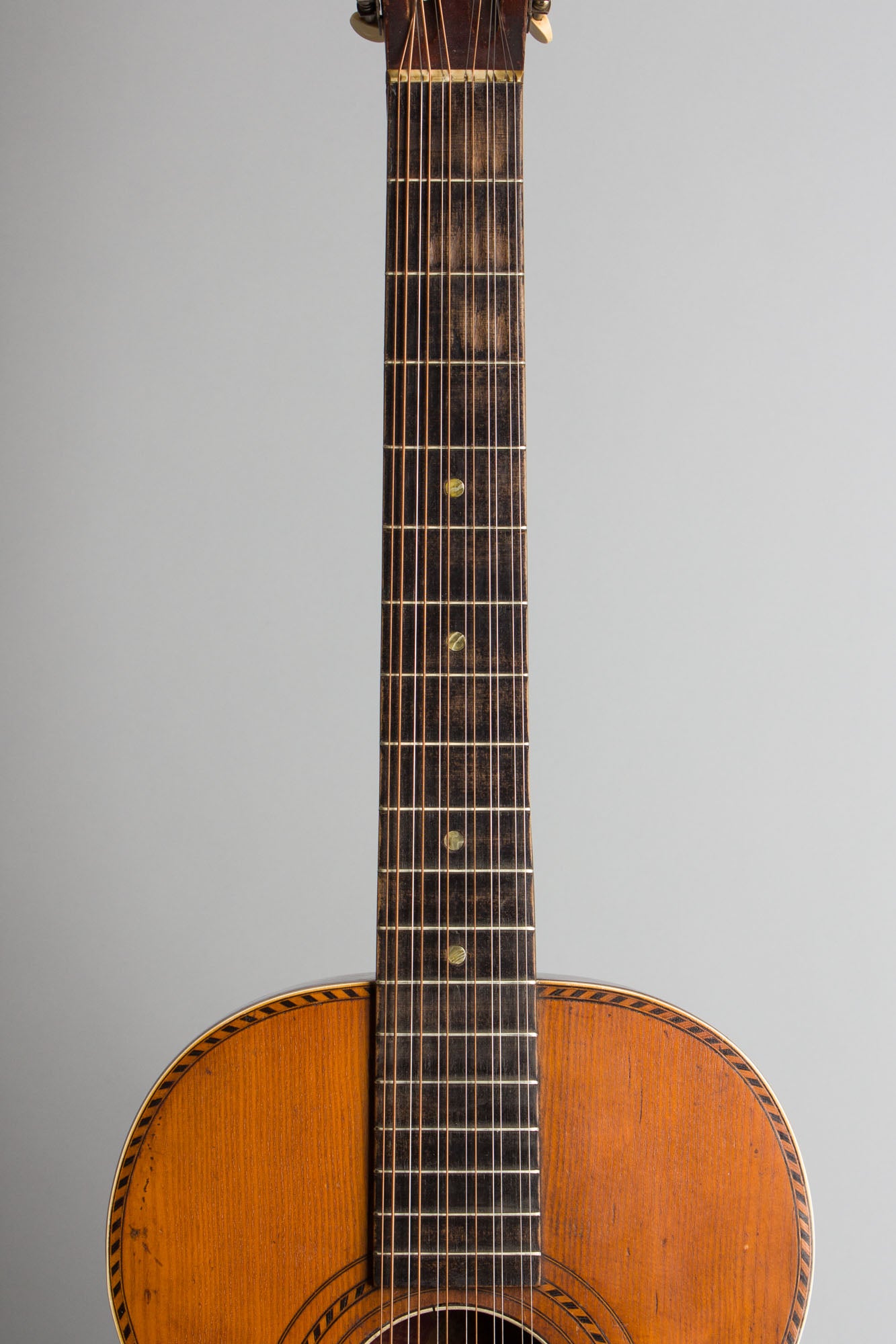 Oscar Schmidt San Jose Artist 12 String Flat Top Acoustic Guitar (1925)
