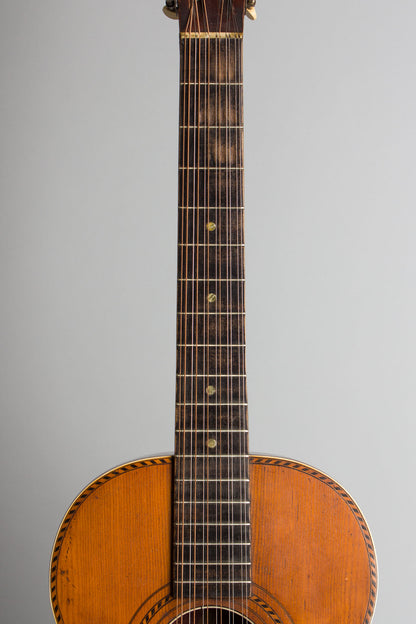 Oscar Schmidt San Jose Artist 12 String Flat Top Acoustic Guitar (1925)