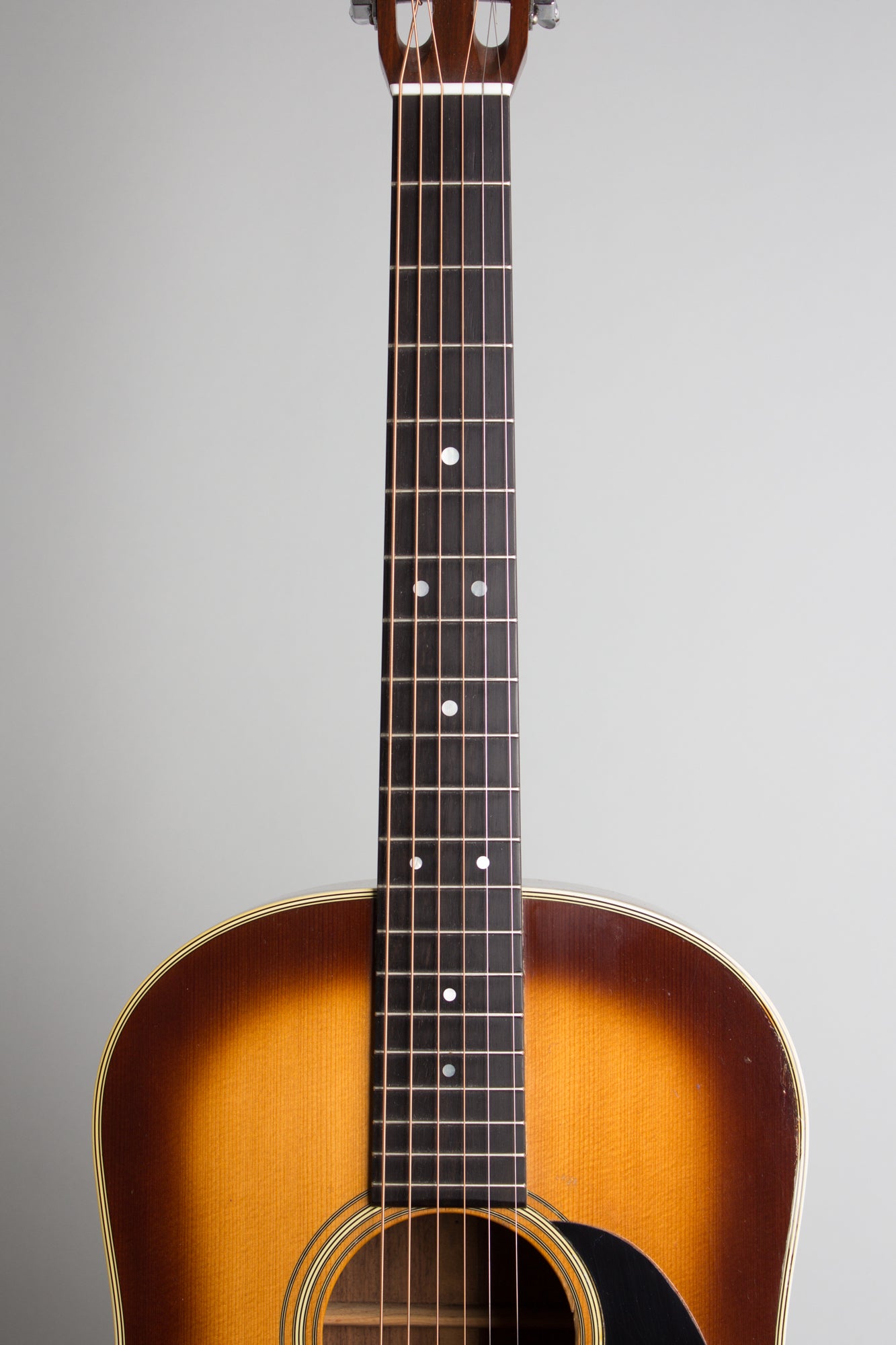 C. F. Martin D-28S Shade Top Flat Top Acoustic Guitar (1975)