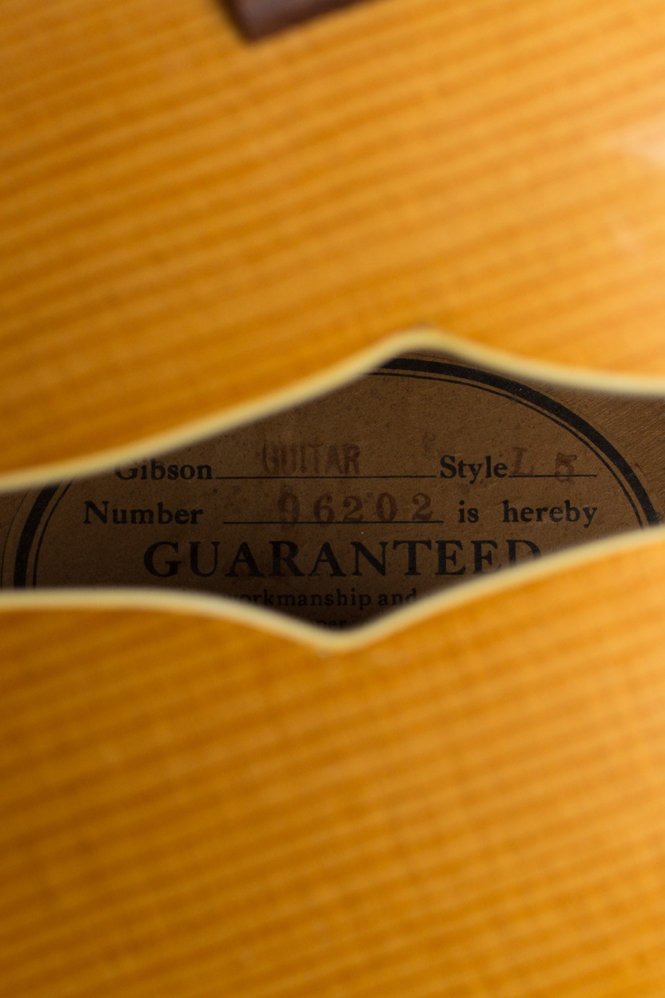 Gibson L-5N Arch Top Acoustic Guitar (1940)