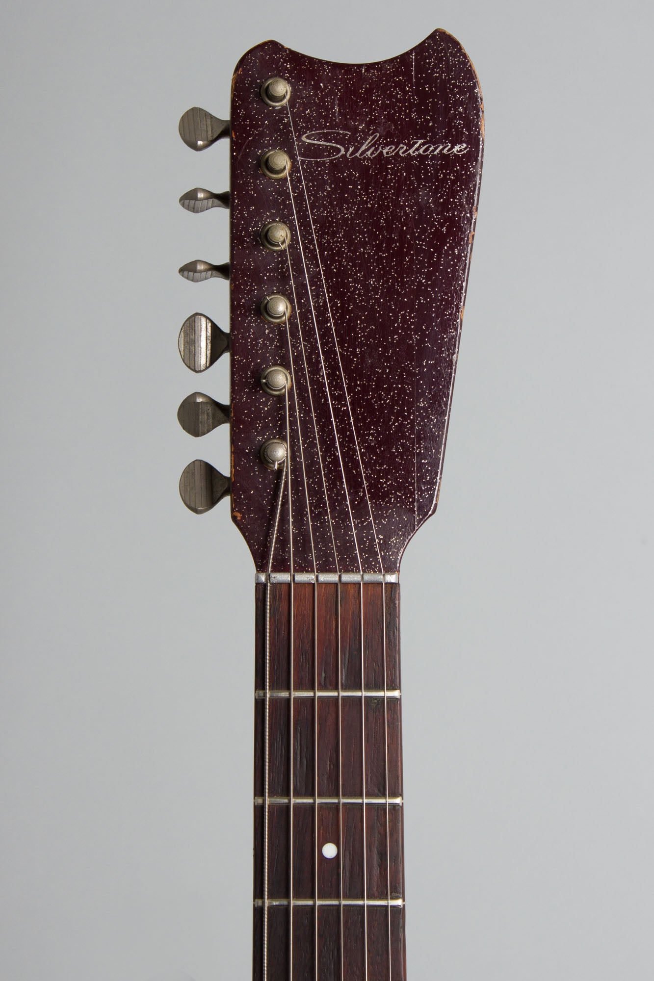 Danelectro Silvertone Model 1457 Amp-In-Case Semi-Hollow Body Electric Guitar (1965)