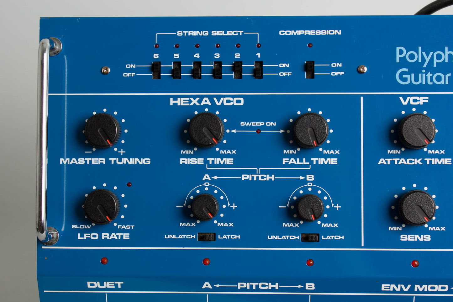 Roland GR-300 Polyphonic Guitar Synthesizer with G-808 Solid Body Electric Guitar (1983)