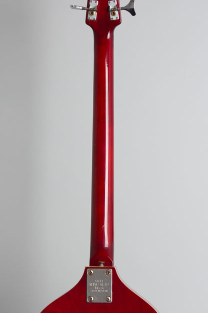 Crown Violin Bass Hollow Body Electric Bass Guitar (1966)