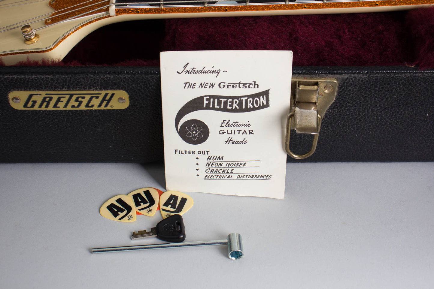 Gretsch G-6136T LTV White Falcon Owned and used by Alexz Johnson Arch Top Hollow Body Electric Guitar (2013)
