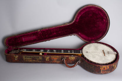 Fairbanks Whyte Laydie # 7 Owned and Used by Otis Mitchell 5 String Banjo (1909)