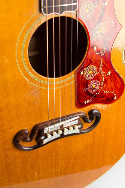 Gibson J-200N Flat Top Acoustic Guitar (1957)