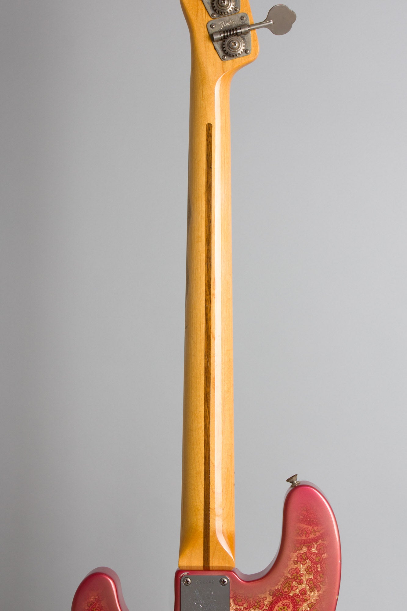 Fender Telecaster Bass Pink Paisley Solid Body Electric Bass Guitar (1968)