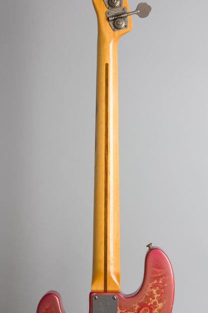 Fender Telecaster Bass Pink Paisley Solid Body Electric Bass Guitar (1968)