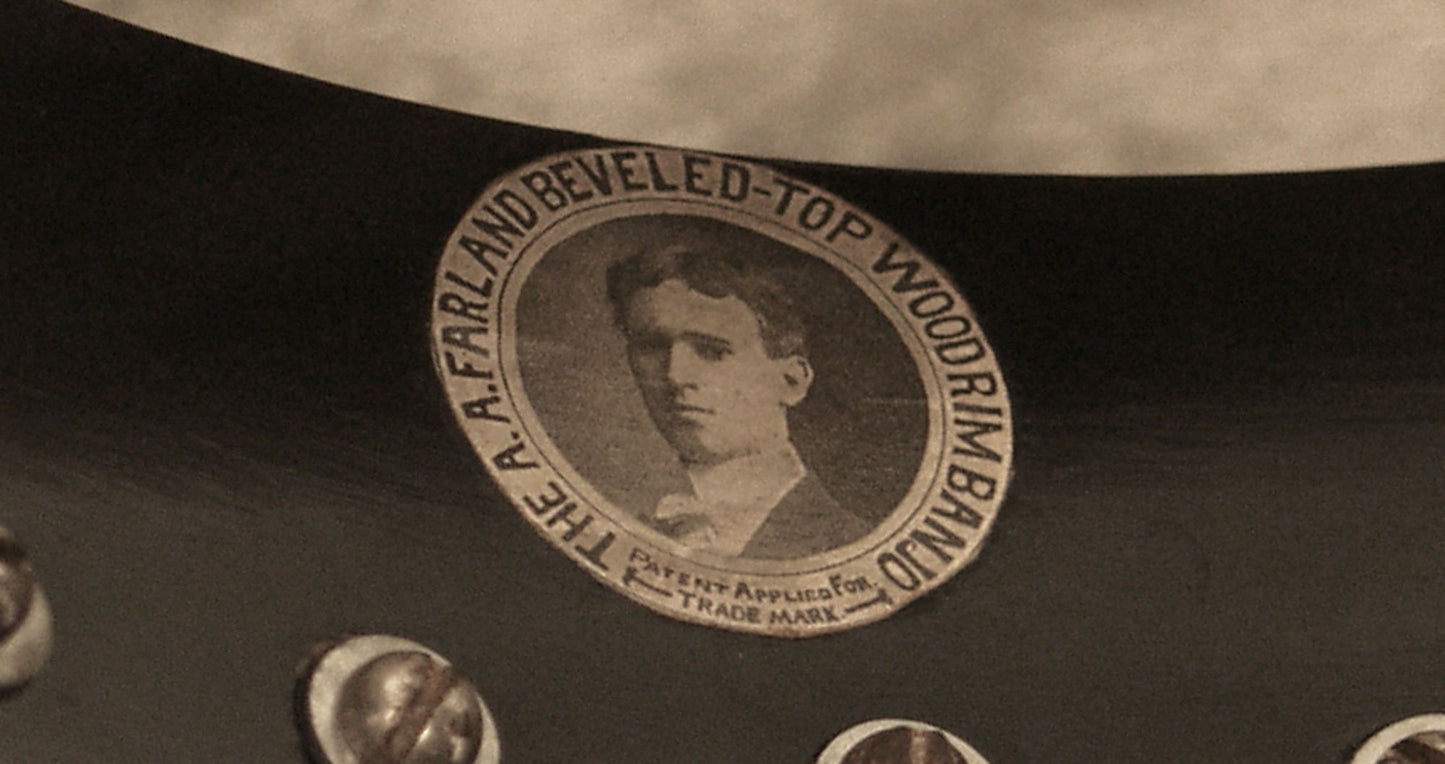 A. A. Farland Black Beauty 5 String Banjo (1915)