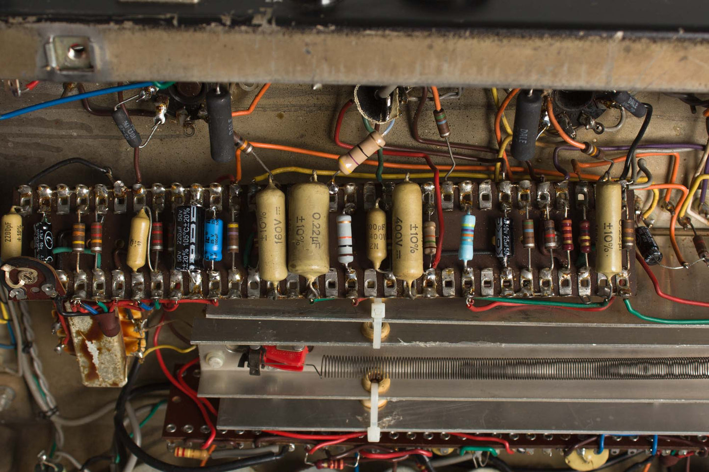 Vox Model UL 7120 Hybrid Head and Cabinet Amplifier (1966)