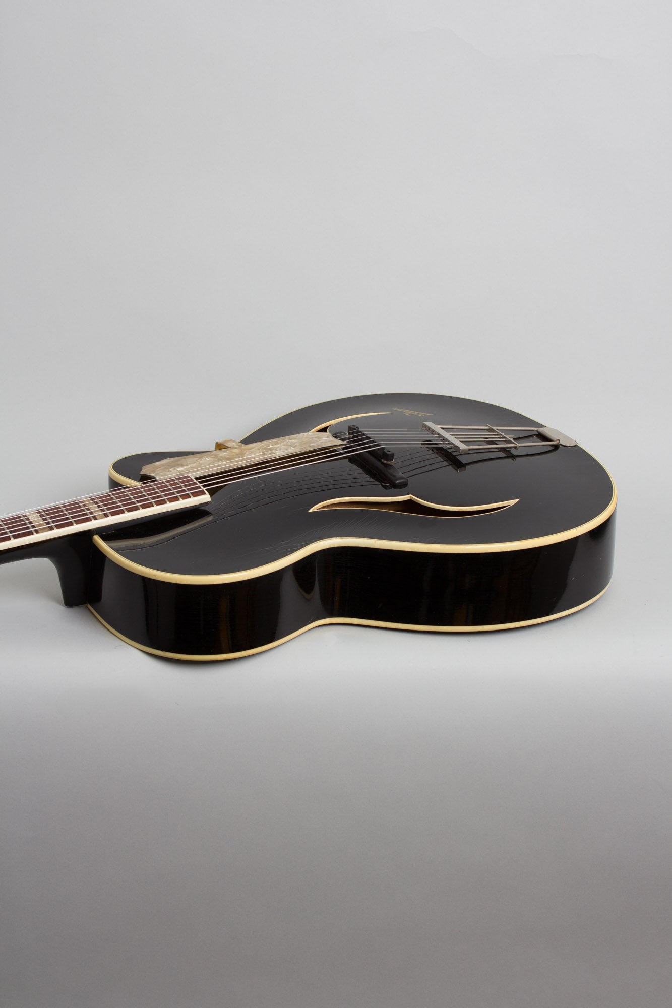 Isana Black Pearl Arch Top Acoustic Guitar (1959)