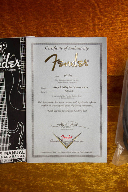 Fender Stratocaster Rory Gallagher Signature Solid Body Electric Guitar (2005)